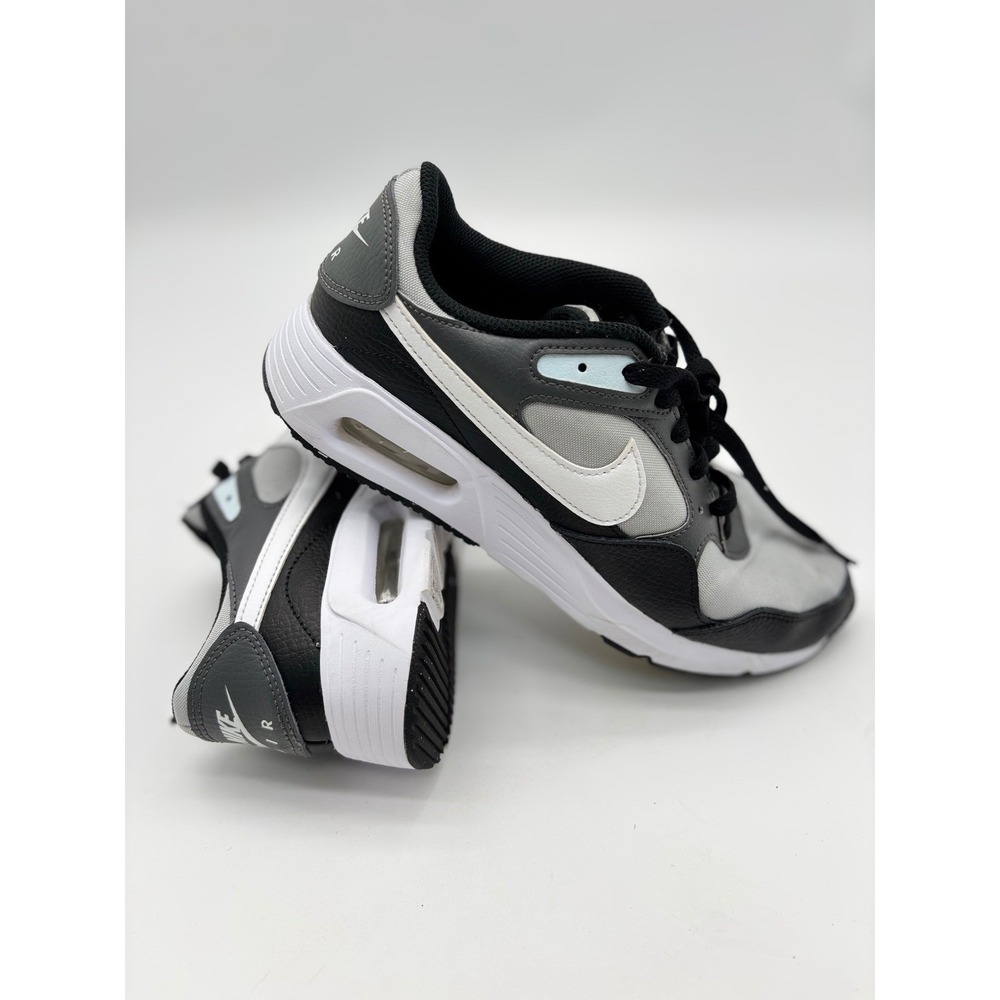 Nike Air Max SC Wolf Grey Black White Sneakers CW4555-013 Mens 7.5 Womens 9